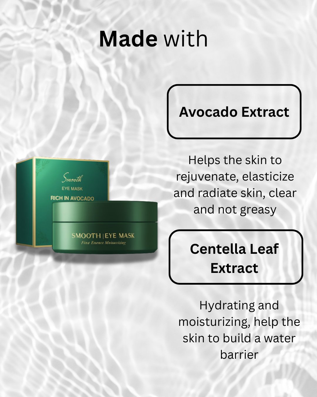 Avocado Moisturizing Eye bagMask
